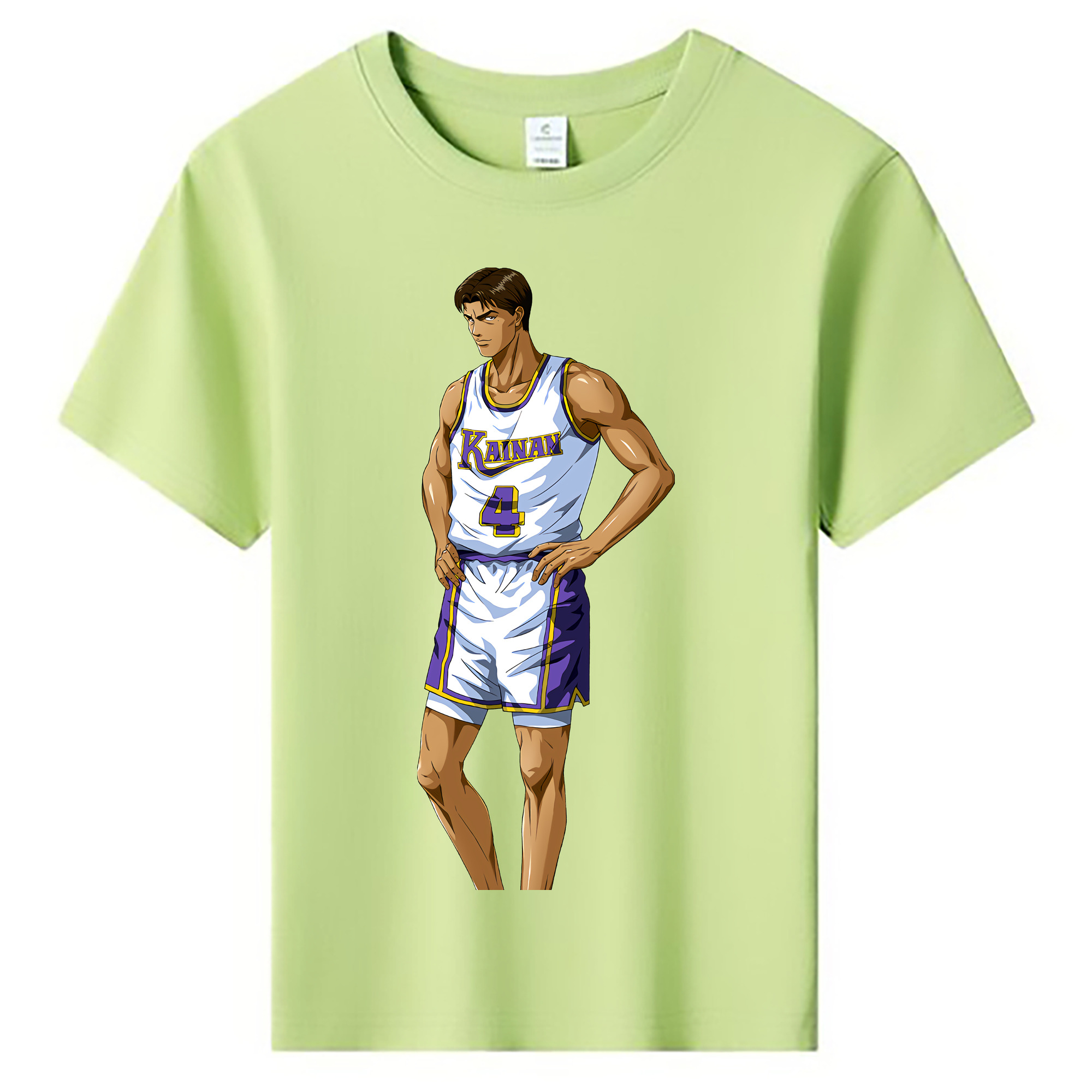（画像用） SLAM DUNK／スラムダンク 綿100％キッズTシャツ（フロントプリント）